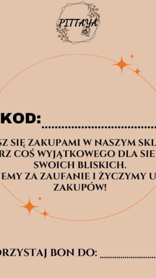 E-BON Podarunkowy Pittaya