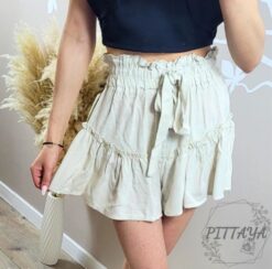Szorty damskie ecru