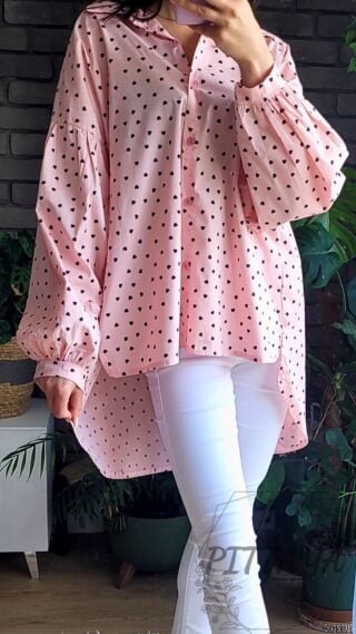 Koszula damska w serduszka 3