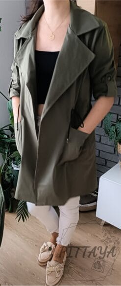 Narzutka damska płaszcz 1