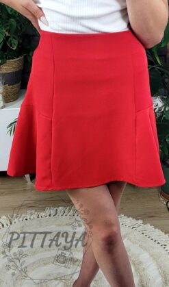 Spódniczka damska trapezowa