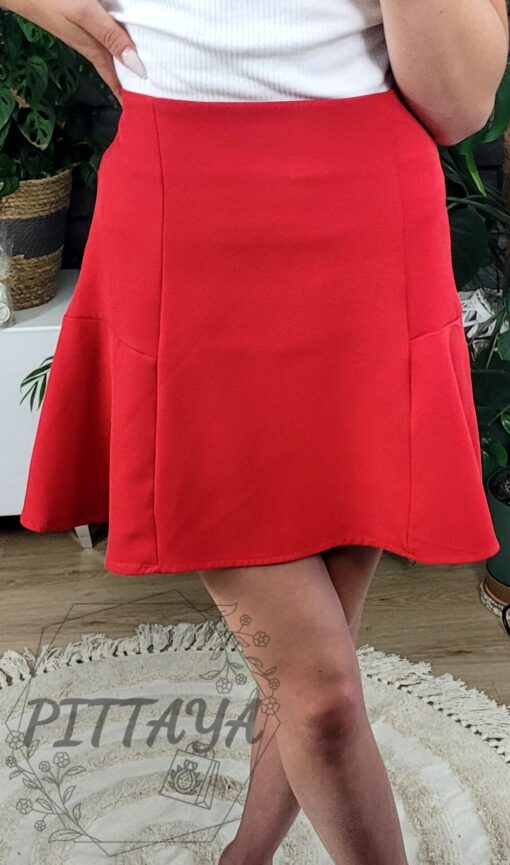 Spódniczka damska trapezowa