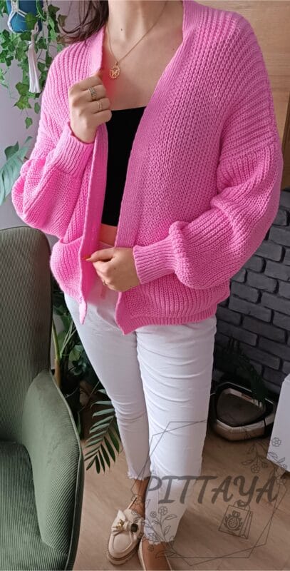 Sweter z kieszeniami 3
