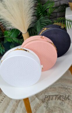 Torebka damska okrągły kuferek