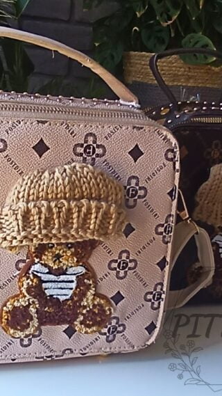 Torebka kuferek Miś