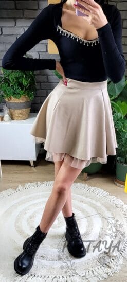 Spódniczka skórzana 1