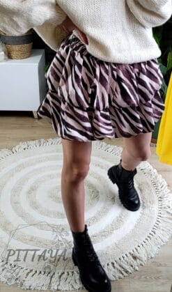 Spódniczka w zebrę 1